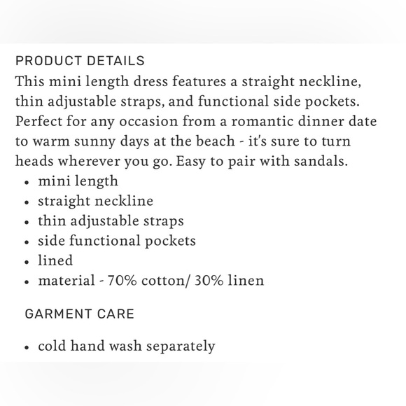 NWT Petal & Pup CLOELLA MINI DRESS - Picture 6 of 8